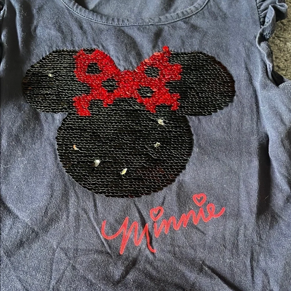 H&M Navy Blue Minnie Mouse Dress